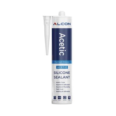 ALCON ASETİK SİLİKON BEYAZ 280 g.
