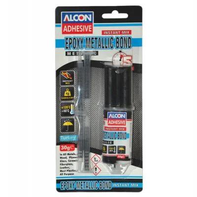 EPOXY METALLIC BOND SYRINGE MIX 30 Gr.