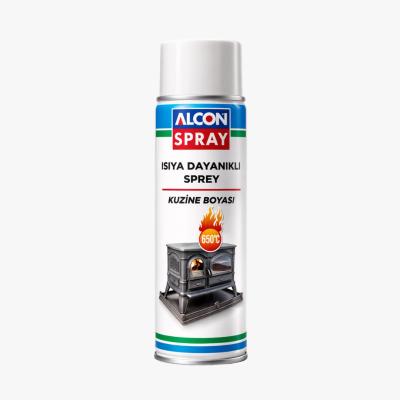 ALCON KUZİNE BOYASI (ISIYA DAYANIKLI 650 °C) SPREY 400 ML.